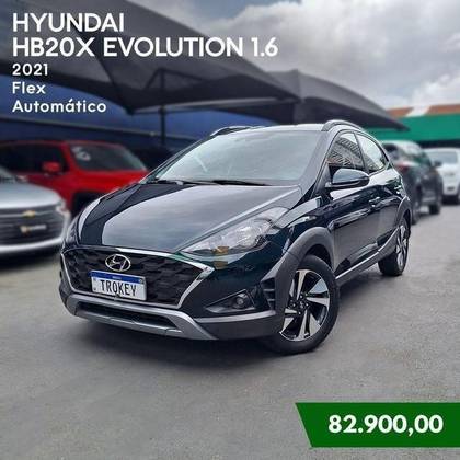 HYUNDAI HB20X 1.6 16V FLEX EVOLUTION AUTOMÁTICO